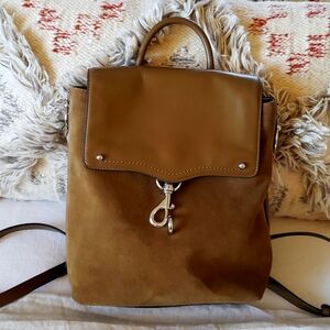 Rebecca Minkoff leather backpack purse